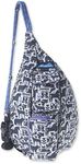 KAVU Mini Rope Bag Cotton Crossbody Sling Backpack - Charcoal Fable