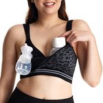 Momcozy 4-in-1 Pumping Bra Hands Fr