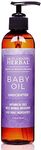 Ora's Amazing Herbal Calendula Baby Oil, Baby Massage Oil, Natural Baby Oil, Cradle Cap, Baby Hair Oil, Baby Scalp Oil, Infant Massage Oil with Organic Jojoba, Baby Acne, Unscented Baby Oil