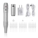 Charme Princesse Wireless Permanent Makeup Machine With Wireless Battery 15 Needles For Eyebrow Eyeliner Lip Tattoo Machine EM509-2