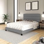 Boyd Sleep Ravenna Platform Bed Frame, Queen, Grey