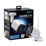 Geeni Hawk 3 HD 1080p Outdoor Security Camera, IP66 Weatherproof WiFi Surveillance with Night Vision and Motion Detection, Compatible with Alexa and Google Assistant, No Hub Required