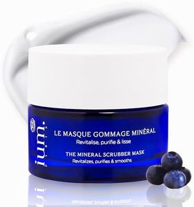 IUM Paris - Le Masque Visage - 2en1 - Gommage Visage Enrichi En Silicium et Masque Hydratant, Régénérant - Bio, Végan, 50ML - Fabriqué en France