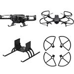 Palumma Drone Landing Gear Kit, Foldable Landing Gear Anti-Collision Ring + Propeller Guards ​Compatible with Holy Stone HS720/720E Drone Accessories