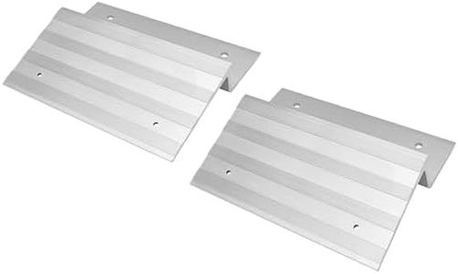 CargoSmart Model 3006, 12” Aluminum Ramp Plate Kit, Create Your Own Ramps to Easily and Safely Load & Unload Your ATVs, Motorcycles, Lawn Equipment, Can Be Used with Trucks, Vans Or Trailers, 2-Pack