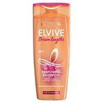 L'Oréal Paris Elvive Dream Lengths Long Hair Keratin Shampoo, 400 ml, Pack of 6