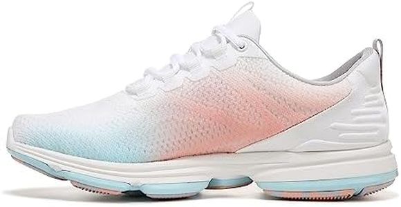 Ryka Women's, Devotion Plus 4 Walking Shoe, Brilliant White, 8.5 Wide