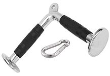 Gyming World™ V Type Handle with Snap Hook, Triceps, V - Grip Handle for Exercise, Gym Machine Attachment