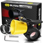 BLITZU Bike Bell Classic Bicycle Bell for Kids and Adults Road Bike, Mountain Bike. Loud Crisp Clear Sound. Bike Accessories, Fit for 0.87-1.25in/22.2-31.8mm Handlebars. Gold