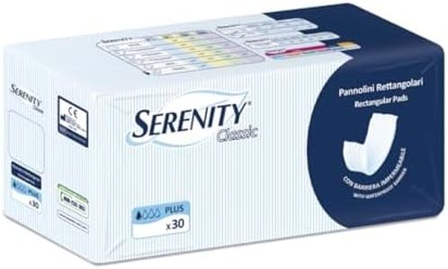 6 x SERENITY 30 Pannoloni Rettangolari Classic Con Barriera 30 PEZZI