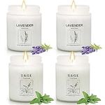 4 Pack Candles for Home Scented, La