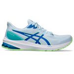 ASICS Men's GT-1000 12 Running Shoes, Lite-Show/Sea Glass, 9.5 UK