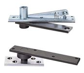 Rixson (Assa Abloy) Center Hung Pivot Hinges, Model 370, Interior or Exterior Doors up to 3' 8"x 8' 6" (500 lbs.), Color: Satin Chrome (626)