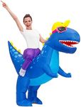 Decalare Inflatable Costume For Adults, Inflatable Dinosaur Costume, Halloween Costumes For Men/Women,Funny Blow up Costumes