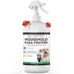 The Healthy Dog Co - Non-Toxic Fast Acting Household Flea Spray for Home, House - Natural Treatment for Dogs - 500ml