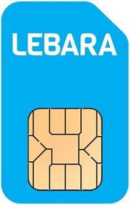 Lebara UK Unlimited Data Pay As You Go SIM Card, Unlimited UK Minutes & Texts, 100 International minutes for £25