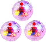 TEAFIRST 3 Pcs Ghost Hunting Motion Light Up Balls Flash Paranormal Equipment Pet Toy