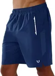 NORTHYARD Men's Running Athletic Shorts 5 inch/7 inch Workout Gym Tennis Short Quick Dry Lightweight Active Sports Basketball-7'' DARKBLUE-XL