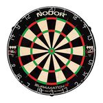 Nodor SupaMatch 3 Bristle Dartboard with Staple-Free Wiring System Significantly Reducing Bounce Out