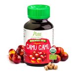 Camu Camu Capsules l Powerful Vitamin C Source l Immune System Booster l Organic and Fairtrade Certified l 100 Vegan Pills l Non GMO and Gluten Free l Amazon Andes