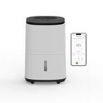 Meaco MeacoDry Arete® Two 10L Dehumidifier & HEPA H13 Air Purifier, Wi-Fi Meaco App, Smart humidity mode, Laundry mode, Low Energy, Low Noise, removes moisture in homes and flats, 5x year warranty