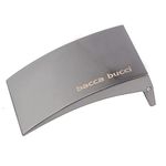 Bacca Bucci 35 MM Nickle Free Clamp Belt Buckle with Branding (Buckle only) -1043 Silver