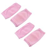 Healifty 2 Pairs of Elbow Gel Cover Moisturising Elbow Sleeves Exfoliating Soften Dry Cracked Skin Arm Protection