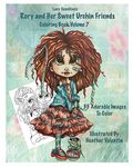 Lacy Sunshine's Rory and Her Sweet Urchin Friends Coloring Book Volume 7: Whimsical Big Eyed Sweet Urchin Girls and Boys To Color (Lacy Sunshine Coloring Books)