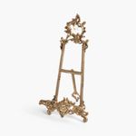 Assorted Collections ACL Brass Easel Display Stands for Art Deco, Paintings, Pictures, Decorative Plates, Wedding Signs, Menu Stand, Home Decor Picture Stand 21"