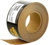 Dura-Gold Premium - 40 Grit Gold - Hook & Loop Backing Longboard Continuous Sandpaper Roll, 2-3/4" Wide, 12 Yards Long - For Automotive & Woodworking Air File Long Board Sanders, Hand Sanding Blocks