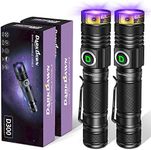 DARKDAWN UV Flashlight 395nm Black 