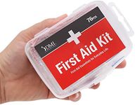 DMI 76-Piece First-Aid Kit, All-Purpose Use for Minor Cuts and Scrapes, Durable Water-Resistant Case, Convenient and Portable, FSA & HSA Eligible