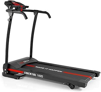 Tapis roulant con motore elettrico 1100W 1,5HP 12Km/h Tappeto da corsa pieghevole e compatto con impianto audio MP3, sensori cardiaci e software per monitoraggio dell' allenamento