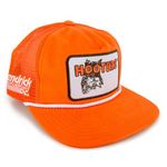 Checkered Flag Sports Chase Elliott #9 NASCAR 2024 Hooters Racing Patched Sponsor Brushed Twill Orange Rope Hat, Orange, One Size