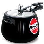 Hawkins CB65 Hard Anodised Pressure Cooker, 6.5-Liter, Contura Black