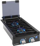 CAMPLUX RV Cooktop 2 Burners Slide-