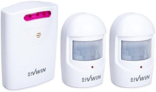 4VWIN driveway alarm provides a convenient and economic way to alert you the moment when someone is approaching your home