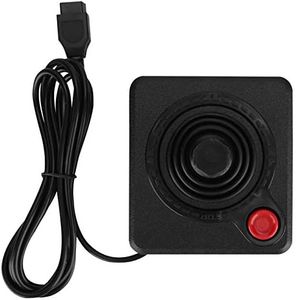 Manette de Jeu 3D, Contrôle de Jeu de Contrôleur de Joystick Analogique 3D Classique Rétro, Joystick Controller avec Bouton de Commande et Joystick à Quatre Directions pour Atari 2600