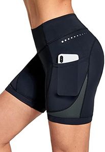 baleaf 4D Padded Bike Shorts Women Cycling Underwear Gel Padding Pockets Grey XXL