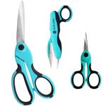 SINGER ProSeries Bundle - Detail Scissors, Thread Snips, 8.5-Inch Fabric Scissors