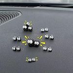 Cute Soot Sprites Car Rearview Mirror Accessories, Auto Funny Interior Dashboard Decoration, Vehicle Ornaments Décor