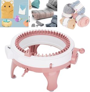 M.J COMFY-LIFE 48-Needle Knitting Machine – Hand Crank Yarn Loom