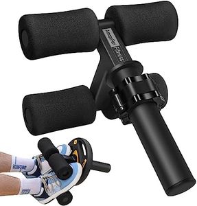 AmazeFan Tib Bar, Tibialis Trainer Leg Workout, Knees Over Toes Tibia Dorsi Calf Machine for Strength Training Calves/Shins/Ankles & Ripping Lower Muscles, Fit 2'' Weight Plates All Shoe Size, Black