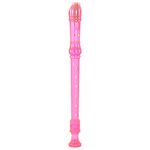 Recorder Workshop 301TPK Descant Recorder, Transparent Pink