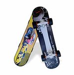 Jaspo Need for Speed 26"x 6.25" Inches Fiber Beginner Skateboard for Jaspo Turbo 26"x 6.25" Inches Fiber Beginner Skateboard for 8 yrs & Above (Need for Speed)