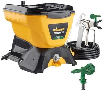 Wagner Spraytech 2467899 Control Pro 130 Power Tank Paint Sprayer Two Tips Included, High Efficiency Airless with Low Overspray, 311 & 515 Tips for Large Projects