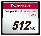 512MB Transcend Industrial Temperature Range CF220I 220X Ultra CompactFlash (SLC)