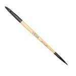 VEGA 2 in 1 Mini Makeup Brush with Lip Filler & Lip Liner, (DMB-03) - Wooden