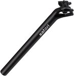 SATORI Serpent Bike Seatpost - 27.2mm x 350mm -Light Weight Road Mountain Bike Bicycle MTB 3D Forged Aluminium Alloy 24mm Offset Setback