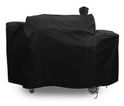 Westeco Grill Cover for Pit Boss Pro Series Triple-Function Combo Grill PB1100PSC2 PB1100PSC1 Pit Boss PB1230 Sportsman 1230 Pellet/Gas Combo Grill Cover Heavy-Duty Black PB 67364